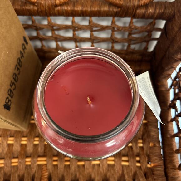 Home Interiors Jar Candle 22 oz Raspberry Fizz New Unburnt - Picture 6 of 6